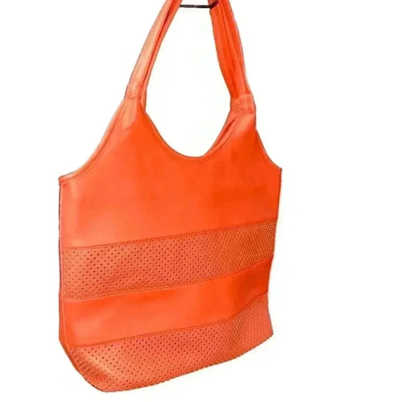 Beautiful Vibrant Tangerine Tote. - Picture 5 of 16